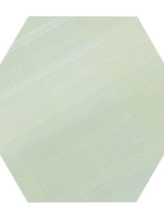 Carrelage hexagonal vert clair mat uni base ME9507021