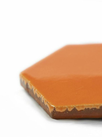 Sechseckige Wandfliese Tomette handgearbeitet - CE1406036