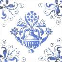 Carrelage mural décor style artisanal 15x15 cm - OP3503002