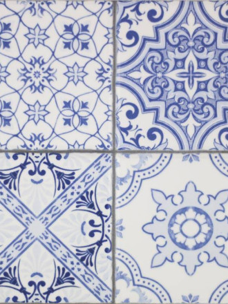 Wandfliese Azulejo blau Patchwork - AR3501001