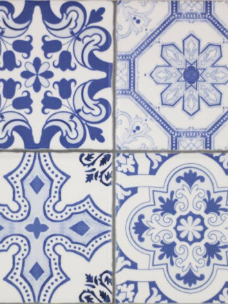 Wandfliese Azulejo blau Patchwork - AR3501001
