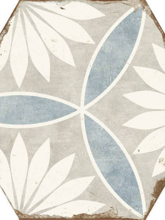 Sechseckige Retro-Fliese Zementfliesen-Imitat - BO8506002