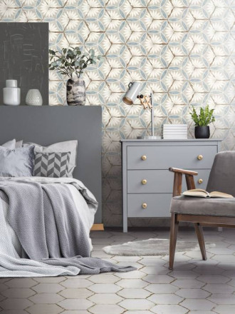 Carrelage hexagonal rétro multicolore carreau de ciment