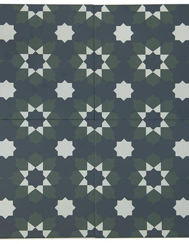 Carrelage Andalou carreaux de ciment vintage multicolore