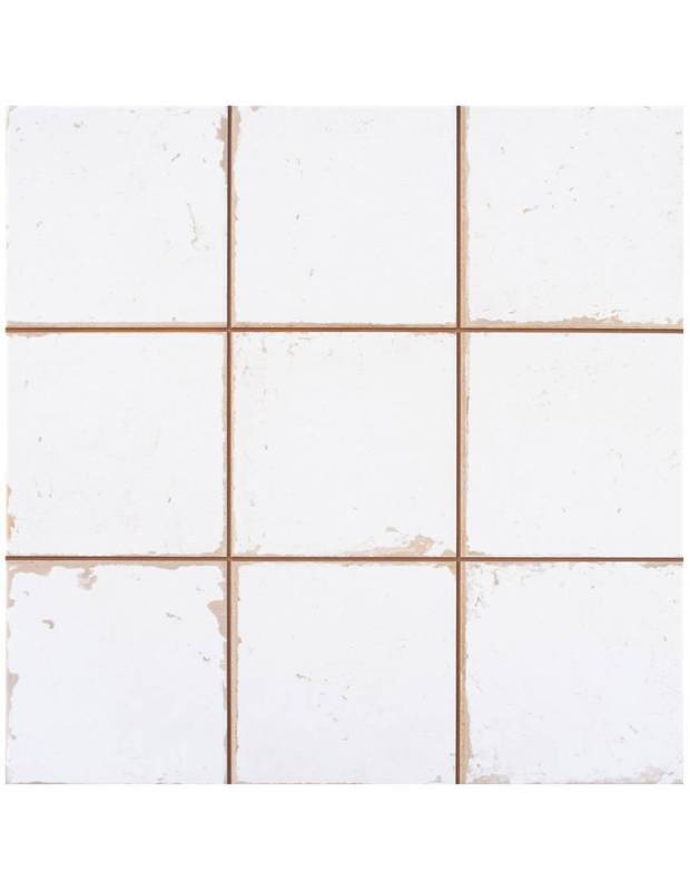 Carrelage ancien mat blanc 33 x 33 cm - FS1104008