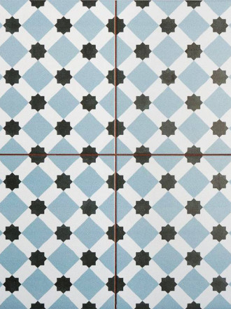 Zementfliesen-Imitat Boden 45 × 45 cm - HE1105007