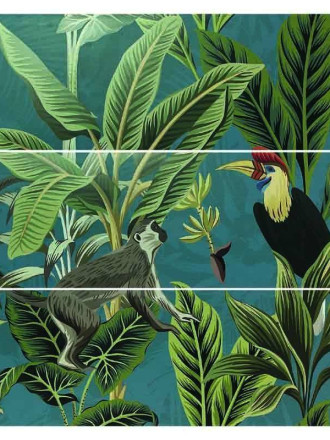 Carrelage Jungle Exotique Contemporain - JU0305001