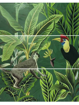 Carrelage Jungle Exotique Contemporain - JU0305003