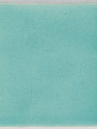 Carrelage mural terre cuite émaillée vert d'eau CE1402005