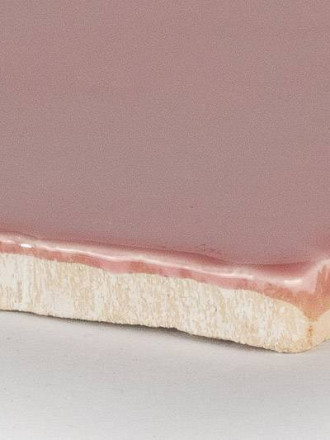 CE1406120, carreau artisanal carré type terre cuite émaillée