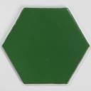 Carrelage hexagonal mat vert 15 x 15 cm - HE0811008