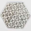 Carrelage hexagonal mat noir 15 x 15 cm - HE0811013