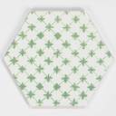 Carrelage hexagonal mat vert 15 x 15 cm - HE0811014