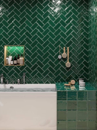 Carrelage uni martellé type artisanal - LU7404008