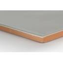Carrelage 15 x 15 cm martelé gris à effet artisanal - LU7404053