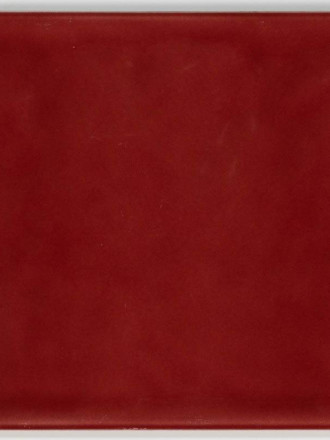 Gehämmerte Fliese 15 × 15 cm karminrot Handmade-Effekt - LU7404055