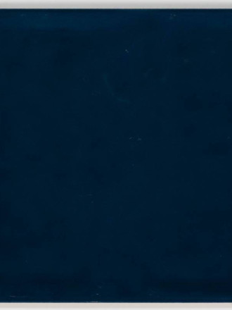 Gehämmerte Fliese 15 × 15 cm marineblau Handmade-Effekt - LU7404057