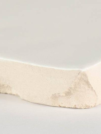 Zellij weiß matt handwerklicher Stil 12,5 × 12,5 cm - ZE5901001