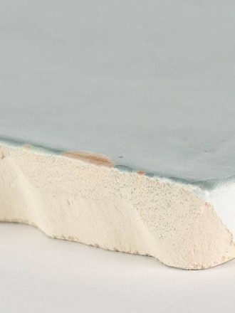 Zellige mural brillant bleu clair aspect fait main ZE5901005