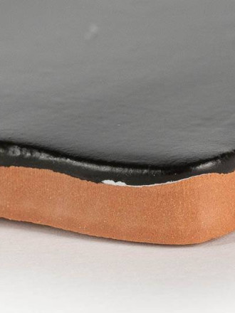 Carrelage brun noir mat aspect artisanal 13x13cm - ZI0802008