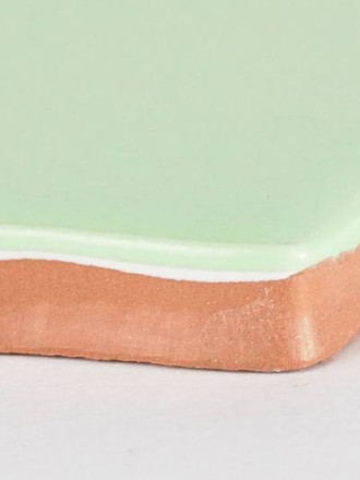 Retro-Wandfliese seidig grün - AN0802022