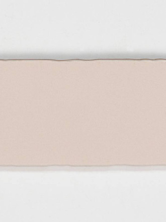 Faience murale style "artisan" 7,5 X 15 cm rose pale - AN0802025