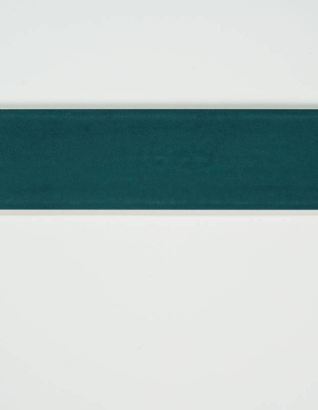 Zellige bleu marine rectangle de 7.5 x 30cm émail brillant - NA9505004
