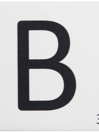 Scrabble-Fliese Buchstabe B 10 × 10 cm - LE0804002