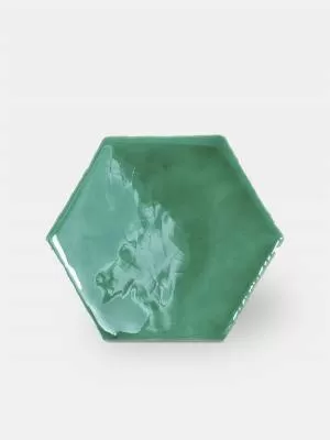 Sechseckige Wandfliese Tomette handgearbeitet - CE1406046