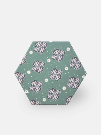 Carrelage hexagonal, la tomette grès cérame good vibes - GO0812007