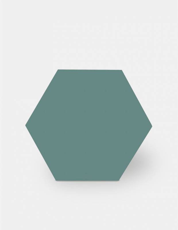 Carrelage hexagonal, la tomette grès cérame good vibes - GO0812011