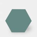 Carrelage hexagonal, la tomette grès cérame good vibes - GO0812011