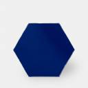 Fliese sechseckig matt blau 15 × 15 cm - HE0811004