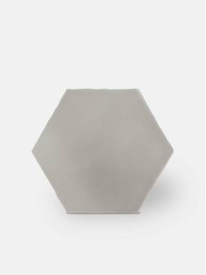 Carrelage hexagonal mat gris 15 x 15 cm - HE0811006