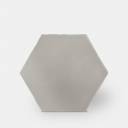 Carrelage hexagonal mat gris 15 x 15 cm - HE0811006