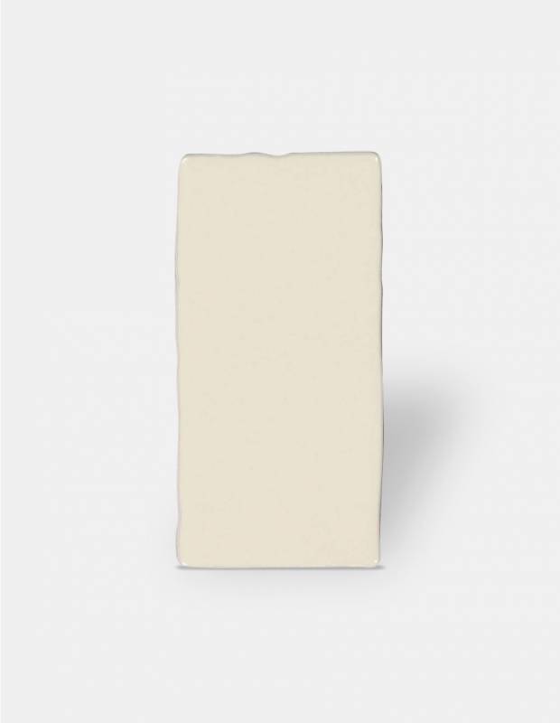 Retro-Fliese Wand glänzend beige 7,5 × 15 cm - AN0802002