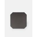 Fliese achteckig mattschwarz 20 × 20 cm - VO0606010