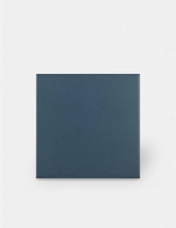 Carrelage 15 x 15 cm mat bleu nuit - RA9705002