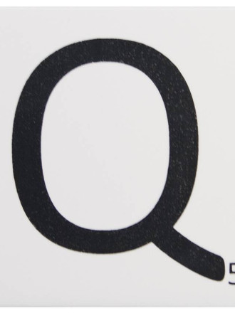 Carrelage mural 10x10 scrabble lettre Q LE0804017