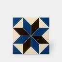 Zementfliesen-Imitat Boden und Wand 20 × 20 cm - VI0104014
