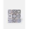 Alte Fliesen matt schwarz 33 x 33 cm - FS1104007