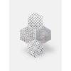 Sechskantfliese matt schwarz 15 x 15 cm - HE0811013