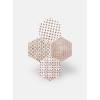 Sechskantfliese matt granat 15 x 15 cm - HE0811011