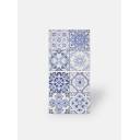 Carrelage mural azulejo bleu patchwork - AR3501001