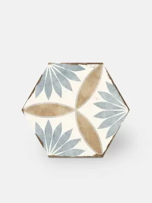 Carrelage hexagonal rétro imitation carreau de ciment - BO8506001 