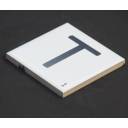 Carrelage scrabble lettre T 10 x 10 cm - LE0804020