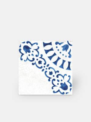 Carrelage style azulejo effet ancien décor 1 - BL5902002