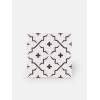 Fliese Rina - Muster 9 Schwarz für Boden und Wand - 15x15cm - CO9704029