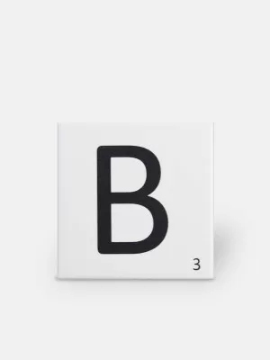 Carrelage scrabble lettre B 10 x 10 cm - LE0804002 
