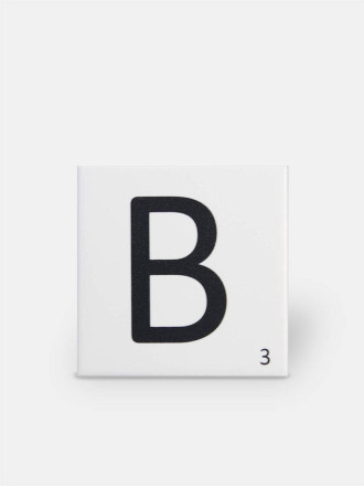 Carrelage scrabble lettre B 10 x 10 cm - LE0804002